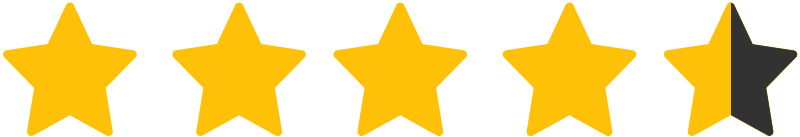 Four and half Stars Rating Site