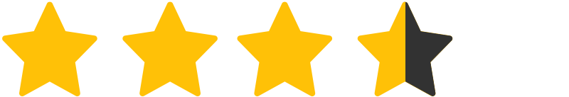 Three and half Stars Rating Site