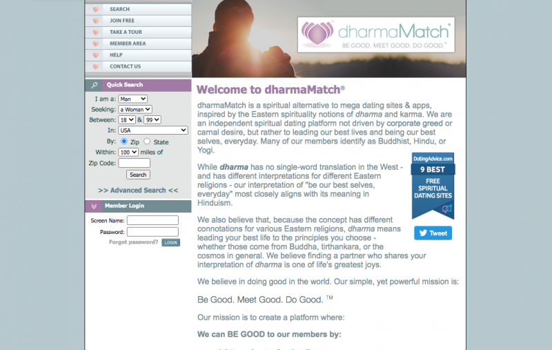 dharmaMatch top spiritual dating sites of 2020